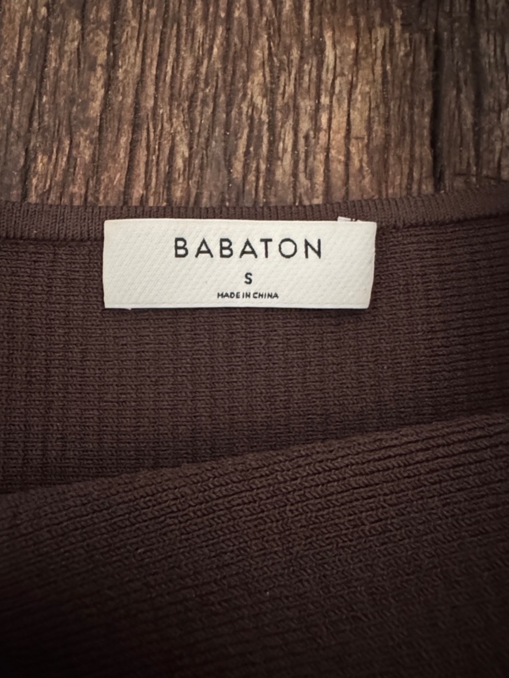 Aritzia Babaton Sculpt Knit Tank pinecone brown - Picture 3 of 5